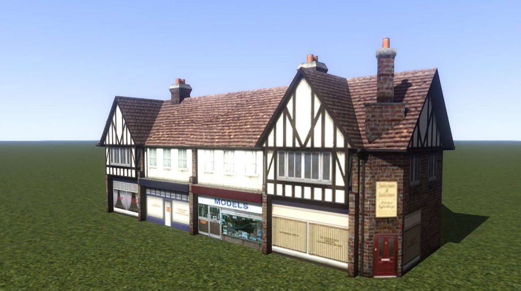 Comm Shop Row Tudor