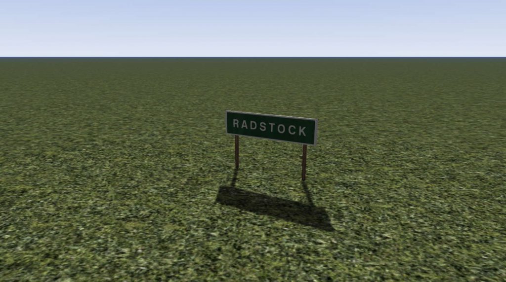 Sign BT Radstock F