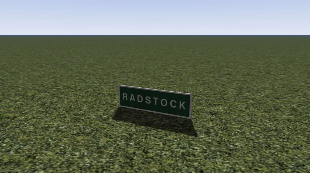 Sign BT Radstock W