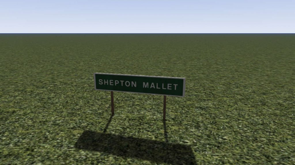 Sign BT Shepton F