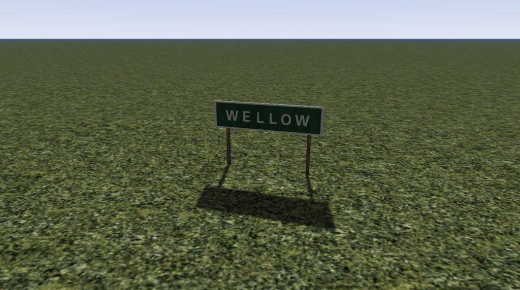 Sign BT Wellow F