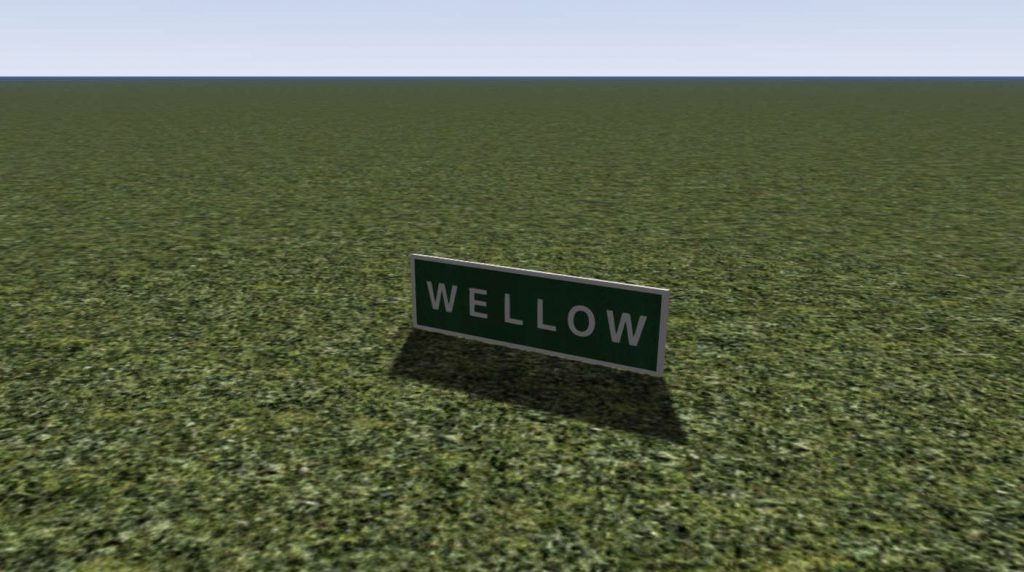 Sign BT Wellow W