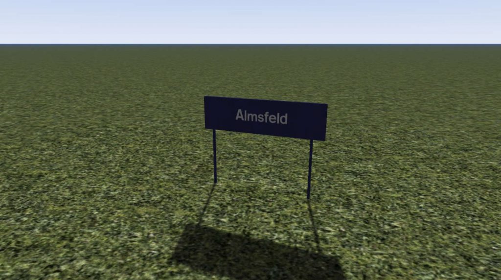 Sign DE Almsfeld