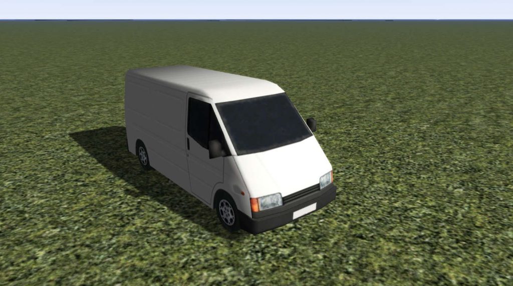 Vehicle Van White